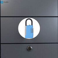 Lockbox กลางแจ้งสำหรับกุญแจกุญแจแบบรหัส4รหัสผ่านดิจิตอลสำหรับกุญแจบ้านนายหน้ากุญแจอะไหล่โรงรถ