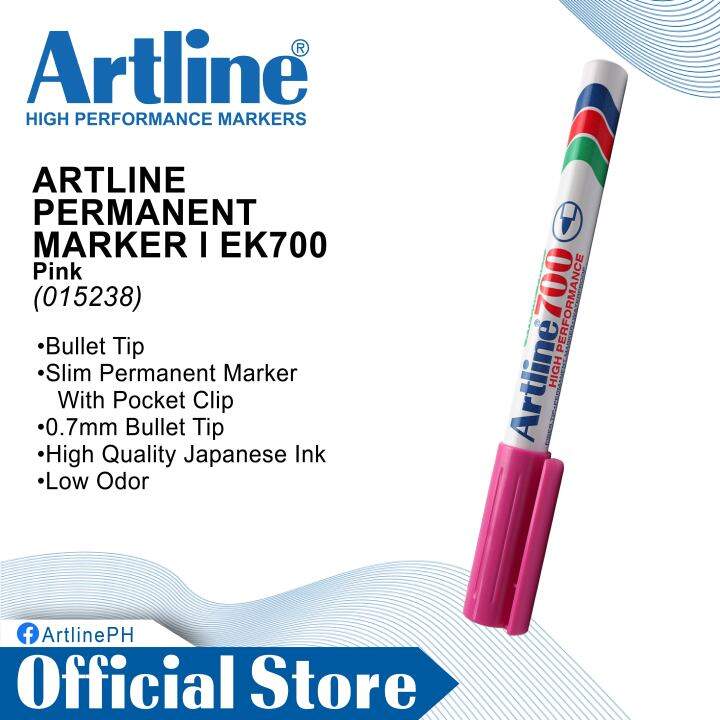 ARTLINE Permanent Marker With Pocket Clip | EK700 | Lazada PH