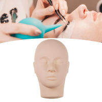 Lash Mannequin Head Professional Soft ซิลิโคนหัวนางแบบรุ่นสำหรับต่อขนตาฝึกการฝึกอบรมสีผิว A