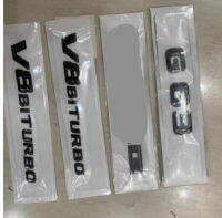 Gloss Black 3D Letters G63 FOR A M G V8 BITURBO Emblems W221 W222