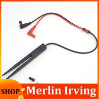 Merlin Irving Shop Smd Ic Inductor Test Clip Pen Tweezers Banana Pend For Resistor Multimeter Capacitor Meter Clip Smd Components