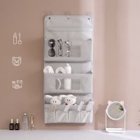 hot【DT】 Storage Multi-layer Fabric Hanging Door Organizer Dormitory Hanger