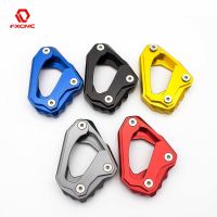 For Yamaha MT-10 FZ-10 MT10 2016-2022 Motorcycle CNC Kickstand Side Stand Extension Enlarger Pad Plate YZF-R1M YZF R1M 2016 2017