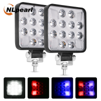 NLpearl ไฟ LED บาร์12V 24V LED สำหรับรถเรือบรรทุกของสีแดงสีน้ำเงินกะพริบ36W ไฟ LED บาร์ Atv สปอตไลท์ไฟ LED ทำงาน