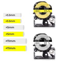 Compatible EPSON Heat Shrink Tube Tape SU5S SU11S SU5Y SU11S SU11Y SU3Y SU3W for Epson Label Printer LW300 LW400 LW500 LW700