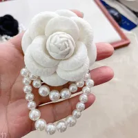 【YF】 Korean Fabric Brooch Pins Tassel Corsage Fashion Jewelry Brooches for Shirt Collar Accessories