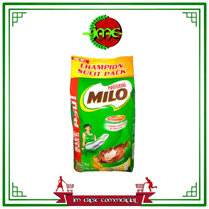 1pack Milo 1kg Activ Go Champion Sulit Pack With Energy Releasing