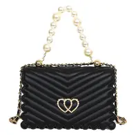 Pearl Small Handbag Bag Shoulder Messenger Bag Summer Chain Small Square Bag