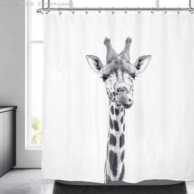 【CW】ஐ▪☫  Shower Curtain Jungle Tropic African Wildlife and Designer
