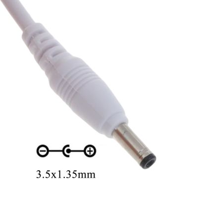 D0UA 1m/2m/3m 5V Power Cord USB to 3.5mm x 1.35mm Barrel Jack Adapter Connector Charging Cable Plug Not Support 12 Voltage Cables  Converters