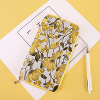 2022 Suneshine Flowers Stitching Fashion A6Weeks Zipper Bag Soft Journal Cover DIY Planner Agenda Diary