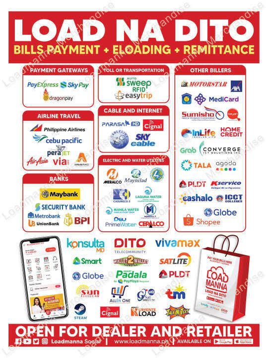 Loadmanna Bills Payment Tarpaulin | Lazada PH