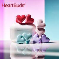 Heartbuds Wireless TWS Earbuds Bluetooth Earphones Heart Buds Women Fashion Pink Headset Gaming Student Headphones Girl Over The Ear Headphones