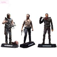 LZYBIM ตุ๊กตา Negan PVC อะนิเมะน่ากลัวผีดิบตกแต่งรถของเล่นโมเดลริคภาพยนตร์โมเดลฟิกเกอร์ที่เดินตายแล้วตุ๊กตาแอคชั่นหุ่นของเล่น