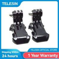 Telein 2ชิ้นเจ-ฮุคสายรัดหมวกกันน็อคหัวเข็มขัดสำหรับ Gopro ฮีโร่10 9 8 7 6 5 4 3 Insta360 SJCAM Eosmo อุปกรณ์เสริมแอ็กชัน