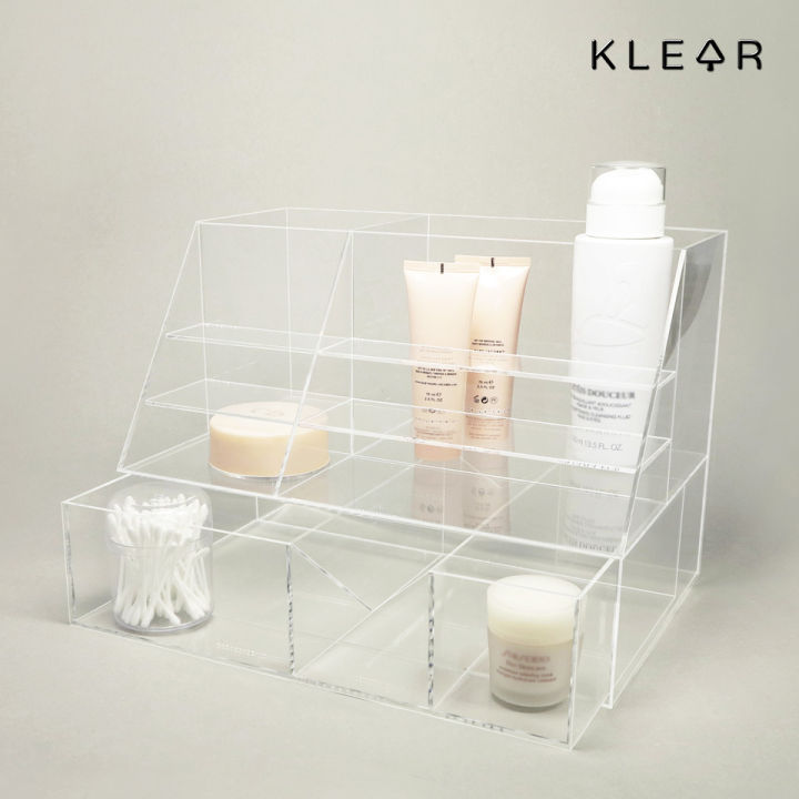 klearobject-cosmetic-storage-b-กล่องใส่เครื่องสำอาง-ชั้นวางเครื่องสำอาง-กล่องเก็บเครื่องสำอาง-กล่องอะคริลิคใส