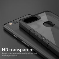 for Pixel 2 Case Original IPAKY Pixel 2 XL Silicone Acrylic Hybrid Shockproof Transparent Case for Pixel 2 XL Case