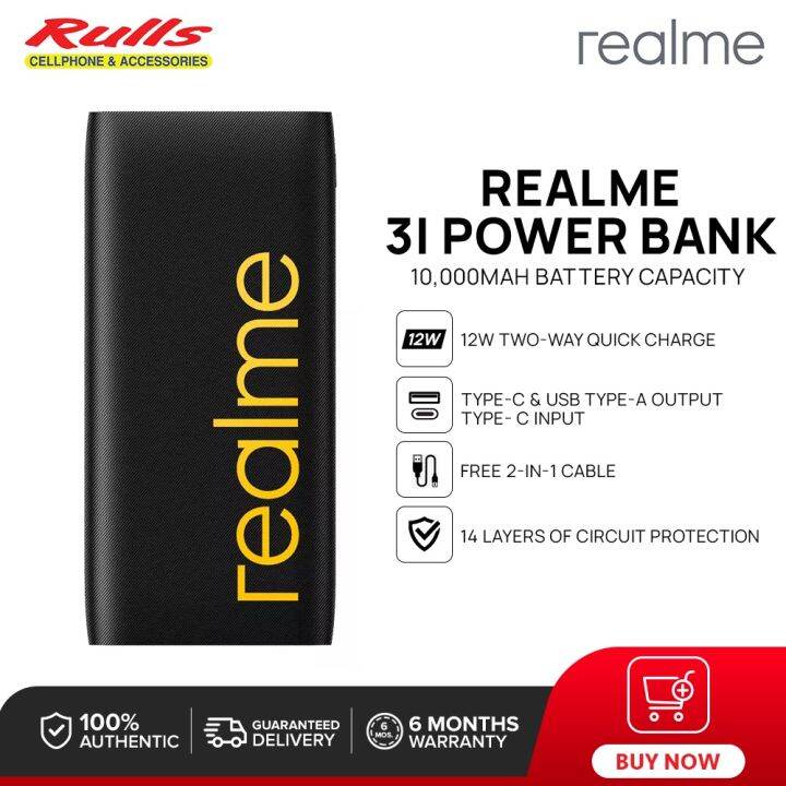 realme 3i power bank