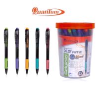 Pro +++ Quantum X5 HITZ ปากกาลูกลื่น 0.5 mm(1 แพคมี 50 ด้าม) ราคาดี ปากกา เมจิก ปากกา ไฮ ไล ท์ ปากกาหมึกซึม ปากกา ไวท์ บอร์ด