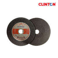 แผ่นตัดไฟเบอร์ 4 นิ้ว  CLINTON ตราช้างคู่ รุ่นบาง  2.5 มม. และบางพิเศษ  1.2 มม  แพ็คละ 50 ใบ