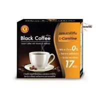 Naturegift black coffee plus l-carnitine เนเจอร์กิฟ แบล็ค คอฟฟี่ แอล คาร์นิทีน 1กล่อง10ซอง