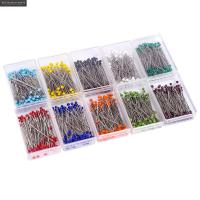 100Pcs/Set Colorful Push Pins Set Quality Metal Pushpin Thumbtack Office Supplies Schools Stationery Office Tools New Clips Pins Tacks