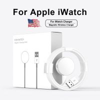 ของแท้สำหรับ IWatch Series 8 7 SE 6 5 USB เครื่องชาร์จแบตเตอรี่ไร้สายแม่เหล็กแบบพกพาสำหรับนาฬิกา Apple 3อุปกรณ์สายชาร์จเร็ว LWX396การชาร์จแบบไร้สาย