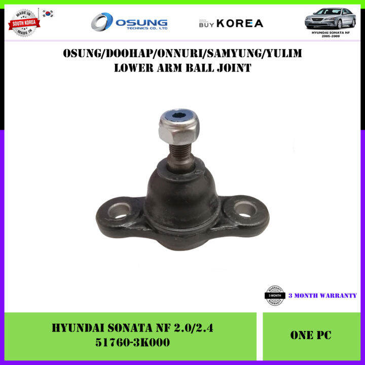 Hyundai Sonata NF 2005 Lower Arm Ball Joint (517603K000) Lazada
