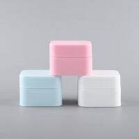 5g15g20g30g50gSquare Face Cream Box White Pink Black Blue Small Capacity Travel Sub Package Face Cream Bottle