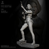 75Mm 124 Resin Model Kits รูปความงามไม่มีสีและประกอบเอง TD-2790