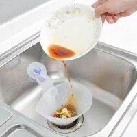 【CW】 KHGDNOR Filter Drainer Sink Storage Basket Food Strainer Anti-blocking Funnel