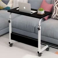 Table For Laptop Folding Furniture Nordic Side Table With Wheels Bedside Sofa Bed Home Removable Adjustable Laptop Notebook Desk