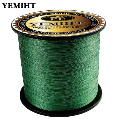 YEMIHT PE 4 Strands Braided Fishing Line 300M 500M 1000M Multifilament Fishing Line for Carp Fishing Wire