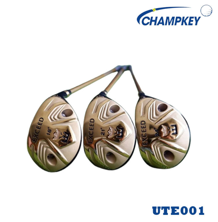 champkey-ไม้กอล์ฟ-utility-hybrid-แถมฟรี-cover-ute001-หัวไม้ที่ตีง่ายที่สุด-เหมาะสำหรับนักกอล์ฟที่ตีเหล็กยาวไม่ได้ระยะ