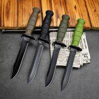 Tactical 8cr13mov Straight High Hardness Outdoor Fixed Blade Military Rescue Utility EDC Tool with K Sheath