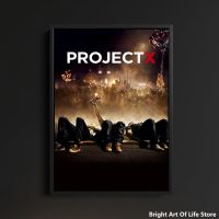 ✓✗✸ Project X (2012) โปสเตอร์หนังดารานักแสดงภาพปกผ้าใบพิมพ์ภาพวาดตกแต่ง (ไร้กรอบ)