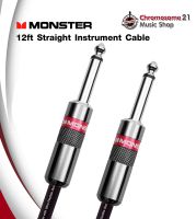 สายแจ๊ค Monster Classic 12ft Straight Instrument Cable หัวตรงหัวตรง