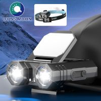 【lz】☼  Recarregável LED Cap Light com 5 modos lanterna principal Sensor de movimento lanterna para pesca camping corrida ciclismo