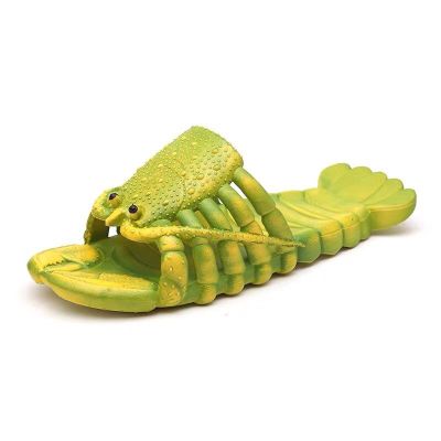 2023 New Fashion version    Crayfish slippers personality creative funny slippers boys sandals and slippers parent-child couples non-slip bath home shoes