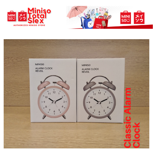 Miniso Classic Alarm Clock Lazada PH