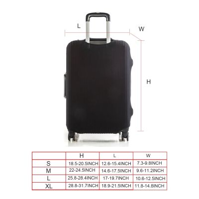 Spandex Travel Luggage Cover Suitcase Protector Bag Fits 20-32 Inch Luggage