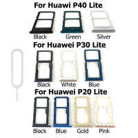 สำหรับ Huawei P40 Lite ถาดใส่ซิมการ์ดตัวเชื่อมต่อคอนเทนเนอร์สำหรับ Huawei P30 P20 Lite-SOPO STORE