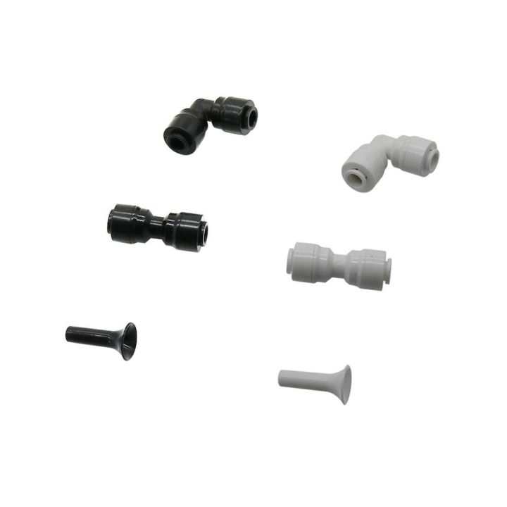 reverse-osmosis-aquarium-quick-fitting-1-4-od-hose-equal-connector-slip-lock-plastic-pipe-coupling-connector-end-plug-pipe-fittings-accessories