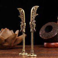 New Pipe Tool Retro Brass Tobacco Pipe Tamper Carved Dragon Knife Pokers Tool Tobacco Smoking Accessories Cleaners Pipes