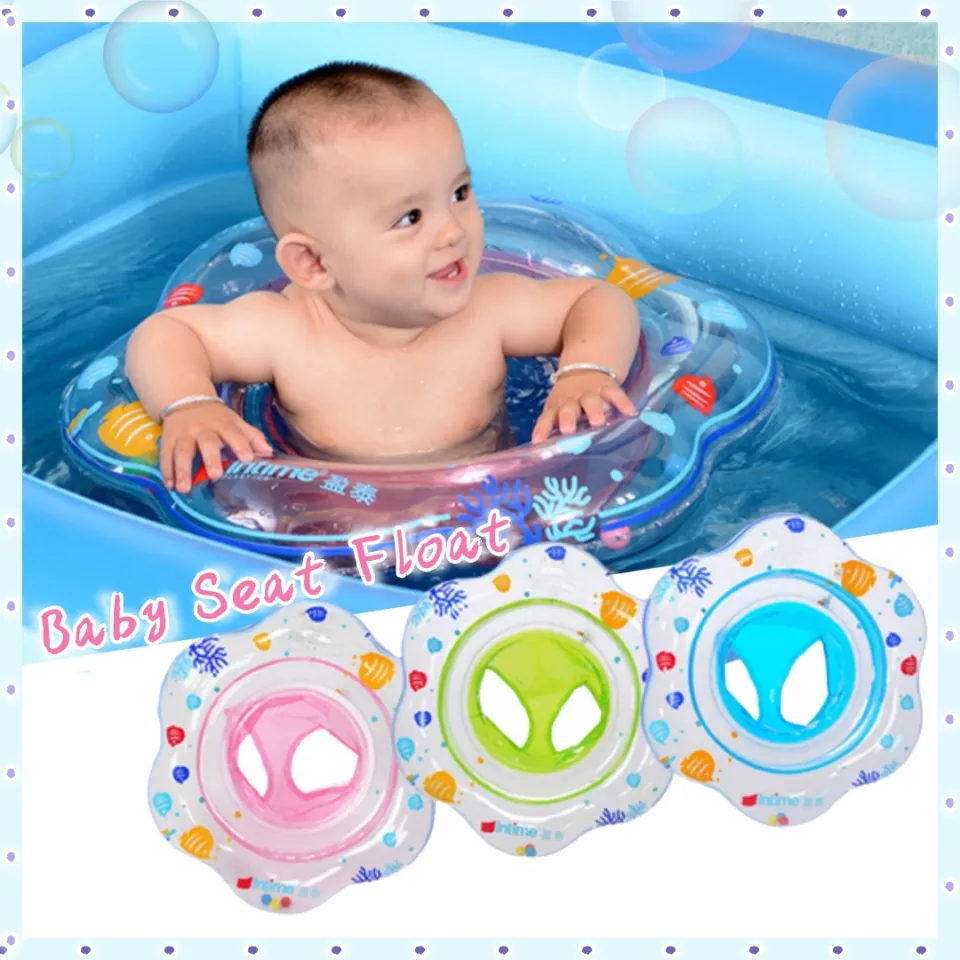 Inflatable ring baby outlet seat