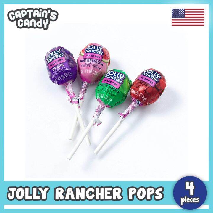 Jolly Rancher Filled Lollipops Fruit Flavored Hard Candy | Lazada PH