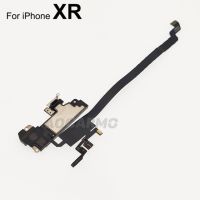 Aocarmo ลำโพงหูหูฟัง Iphone X 10สำหรับ Iphone X 10พร้อมสายเคเบิลแบบยืดหยุ่นเซนเซอร์แสงใกล้เคียงสำหรับอะไหล่ Iphone Xs Max Xr