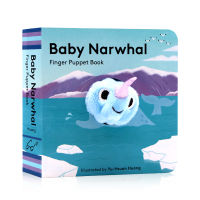 Baby narwhal finger puppet book