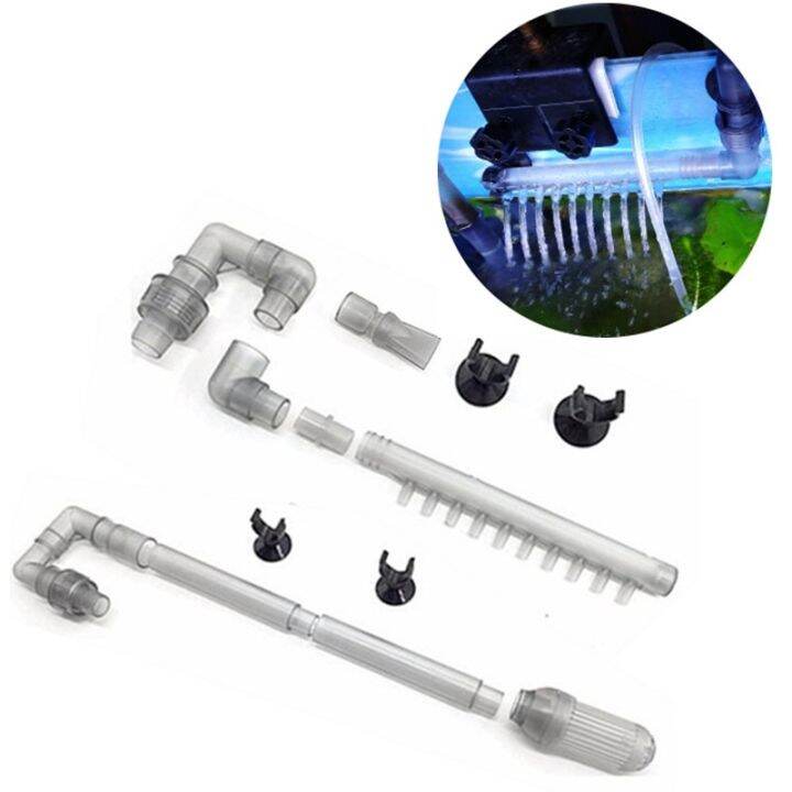 {HAO CHENG} Aquarium External Canister Filter Inlet Outlet Tube for