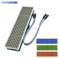 ไมโครคอนโทรลเลอร์ Led 4 In 1แบบ Max7219พร้อมโมดูลเมทริกซ์5P Line Dot Matrix แรงดันไฟฟ้า5V สำหรับ Arduino 8X8 Dot Matrix ทั่วไป